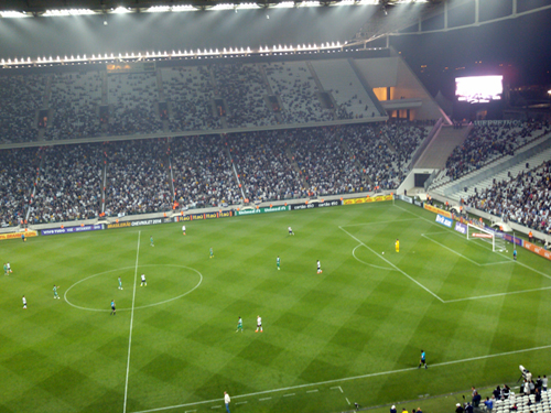 Na Arena Corinthians, telões mostram muito mais que apenas o jogo em si -  Esportividade - Guia de esporte de São Paulo e região