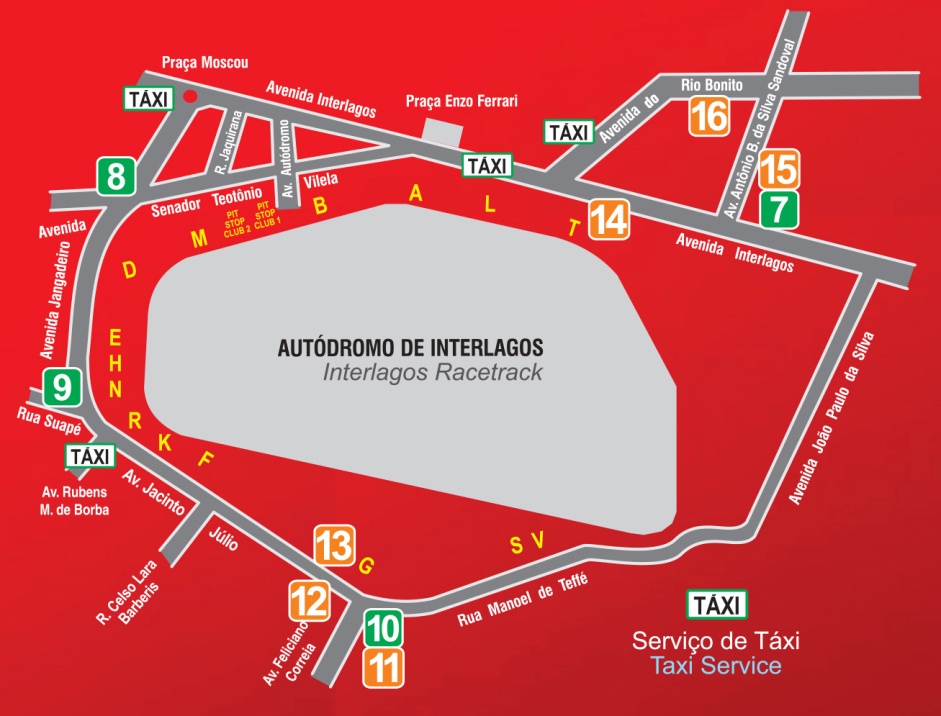 Como Chegar A Interlagos Para Ver O Gp Brasil De F 1 2015 ônibus E Trem Esportividade Guia 6382