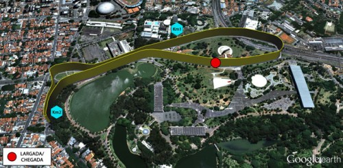 Percurso da caminhada