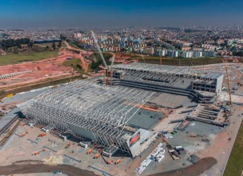 Arena Corinthians em maio de 2013