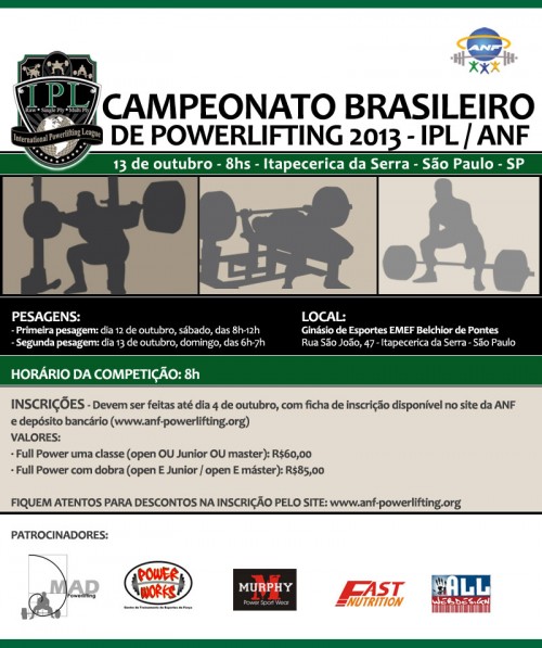 Campeonato Brasileiro de powerlifting