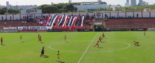 Jogo do Audax no Nicolau Alayon, estádio do Nacional