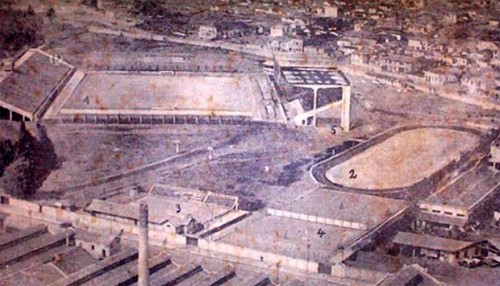 Imagem panorâmica do estádio em 1936 (Divulgação)
