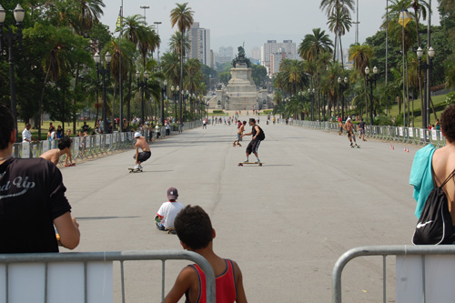 Skate no parque da Independência em 2012
