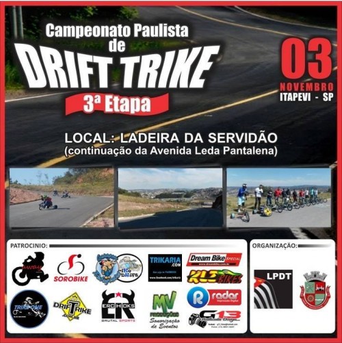 3ª etapa – Campeonato Paulista de drift trike