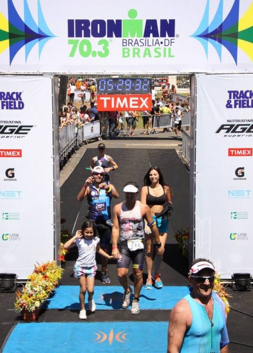 Tuka Rocha completa Ironman 70.3 Brasil
