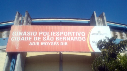 Ginásio Poliesportivo Adib Moysés Dib, em São Bernardo do Campo