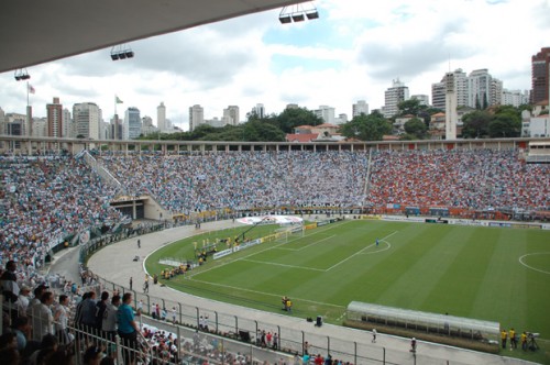 Estádio do Pacaembu no dia da final da Copa São Paulo de 2013 (Arquivo Seme)
