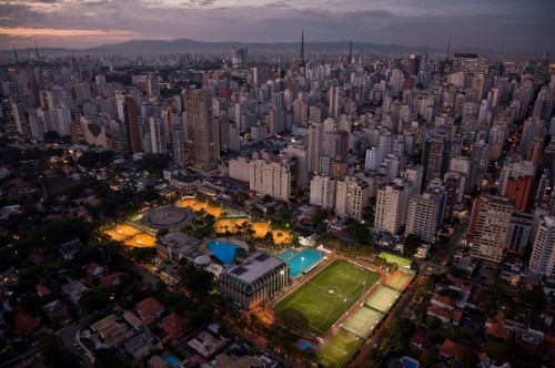 Foto aérea do Club Athletico Paulistano (Divulgação)