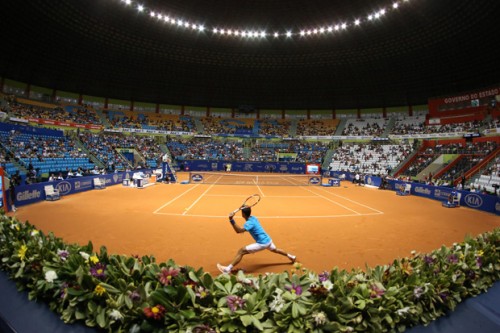 Ginásio do Ibirapuera, quadra central do Brasil Open (Brasil Open/Inovafoto)