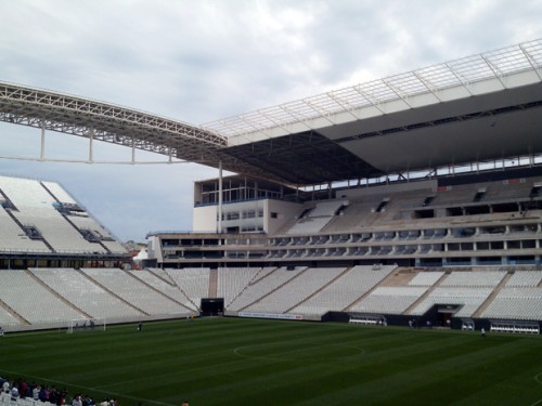 Setores sul e oeste da Arena Corinthians (Andrei Spinassé/Esportividade)
