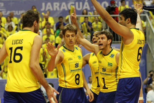 Seleção brasileira masculina de vôlei (Alexandre Arruda/CBV)