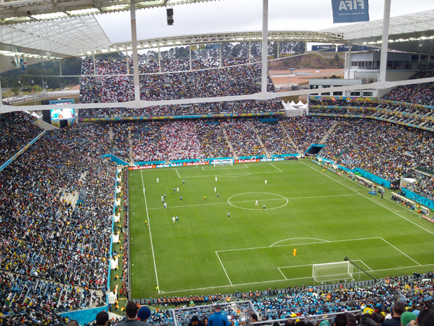 Na Arena Corinthians, telões mostram muito mais que apenas o jogo em si -  Esportividade - Guia de esporte de São Paulo e região