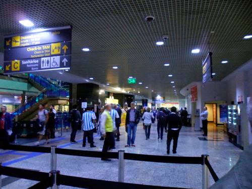 Aeroporto Salgado Filho, em Porto Alegre (Iury Cesar Alves)
