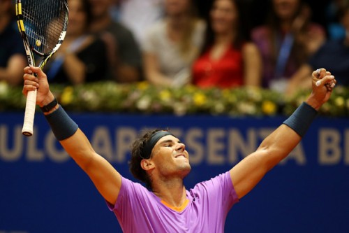 Rafael Nadal, campeão do Brasil Open de 2013 em SP (Wagner Carmo/Inovafoto)