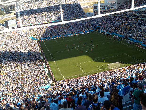 Holanda x Argentina: fotos da torcida e do jogo pela Copa do Mundo