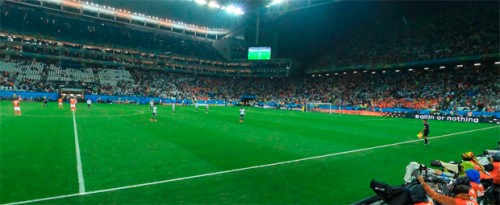 Holanda x Argentina na Arena Corinthians (Fifa/Reprodução)