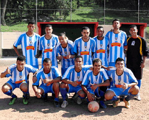 Seis Corações, time campeão em 2010
