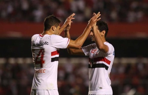 Alan Kardec, atacante, e Paulo Henrique Ganso, meia (São Paulo FC/Divulgação)