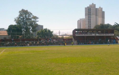 Rua Javari, um dos mais tradicionais estádios paulistanos (Andrei Spinassé/Esportividade) 