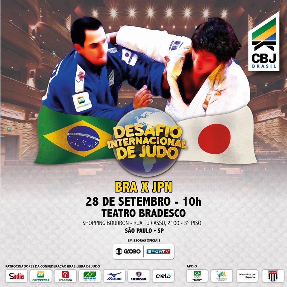 Desafio Internacional Brasil x Japão Esportividade Guia de esporte