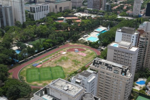 Esporte Clube Pinheiros visto do alto (Divulgação)