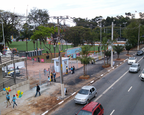 Área onde havia piscinas do Tietê e onde São Paulo FC mandava jogos nos anos 1930 (Esportividade)