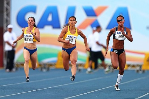 Ana Claudia Lemos vence os 100 m (Wagner Carmo/CBAt)