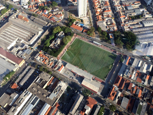 Estádio da Javari visto de helicóptero (Eliezer dos Santos)