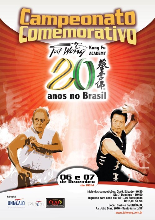 Tat Wong Kung Fu Academy - 20 anos no Brasil