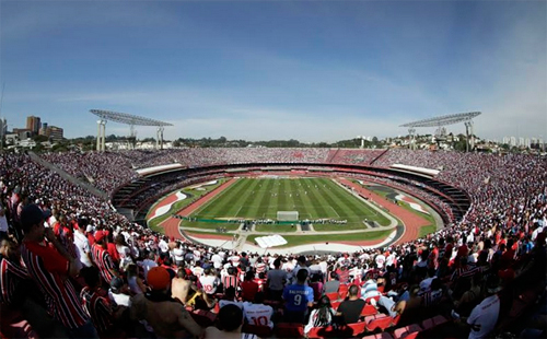 Estádio do Morumbi na manhã de 12 de julho de 2015 (Rubens Chiri/saopaulofc.net)