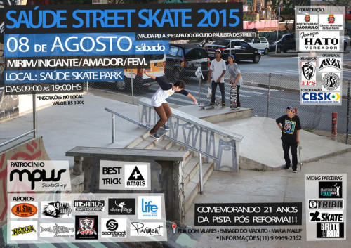 Saúde Skate Street 2015