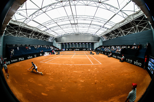 Ginásio coberto de tênis do Pinheiros recebe evento (challengerfinals.com.br)