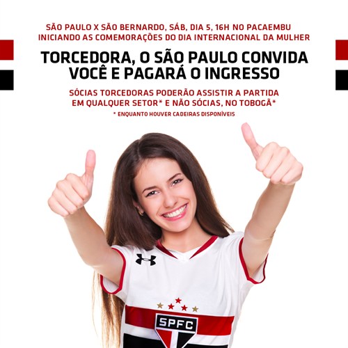 Promoção para mulheres