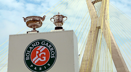 Troféus de Roland-Garros também passaram pela cidade em 2015 (Divulgação)