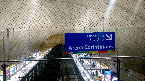 Sinalização já está presente na estação de metrô Pinheiros (Esportividade)