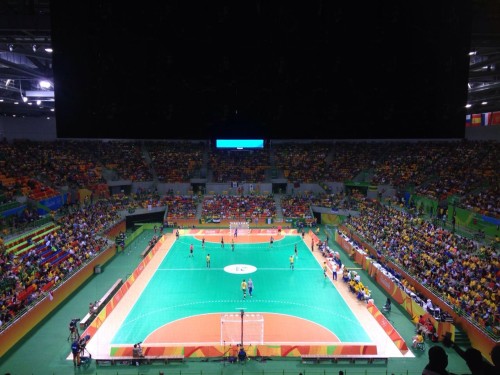 Brasil x Montenegro de handebol na Arena do Futuro (Esportividade)