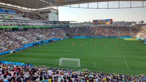 Canadá e Zimbábue jogam na Arena Corinthians em jogo visto por mais de 30 mil (Esportividade)