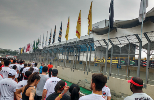 Área de revezamento do 13º Ayrton Senna Racing Day (Esportividade)