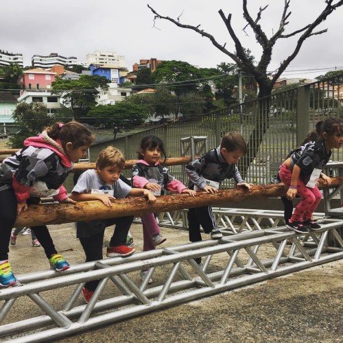 Iron Race Kids em rampa do estádio do Morumbi (Iron Race)