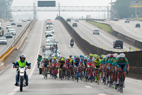 Volta Ciclística Internacional de Guarulhos de 2016 foi assim (Divulgação VCG)