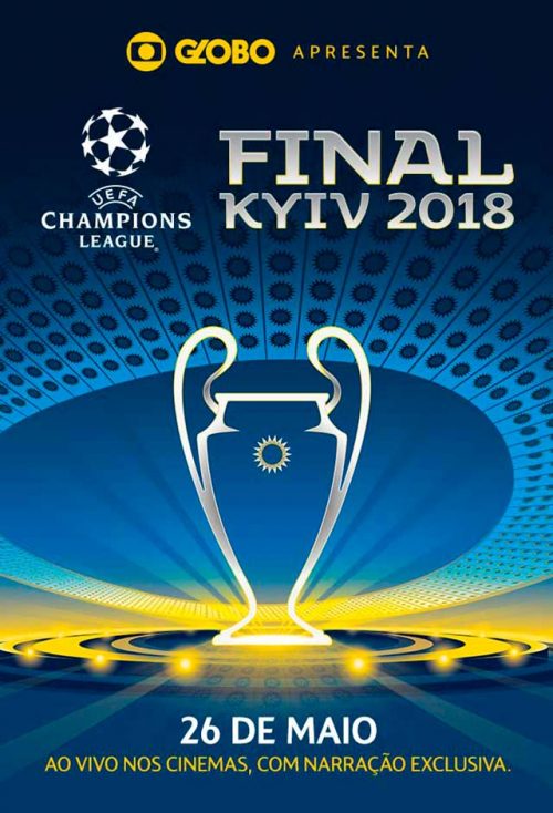 Cinemas exibem final da Champions League entre Real Madrid e Liverpool