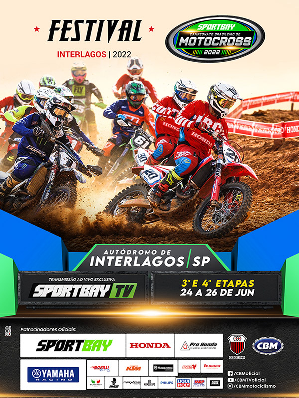Confira quais categorias do Brasileiro de Motocross vão competir em rodada  dupla em Interlagos(SP)