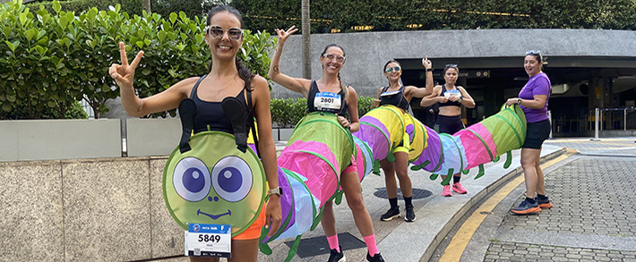 Já pense em fantasia para a centésima edição da Corrida de São Silvestre, a de 2025!