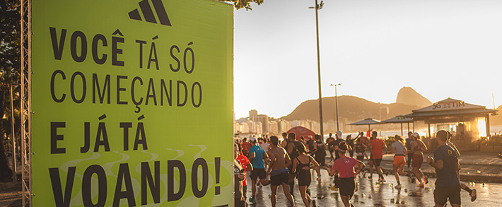 adidas vira exemplo de conexão com corredores na Maratona do Rio-2025